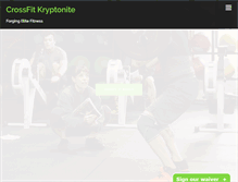 Tablet Screenshot of crossfitkrypto.com